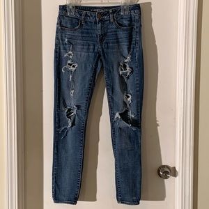 American Eagle Outfitters Distressed Jegging